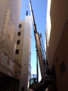 grease duct crane     